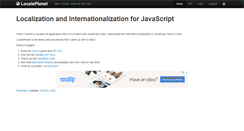 Desktop Screenshot of localeplanet.com